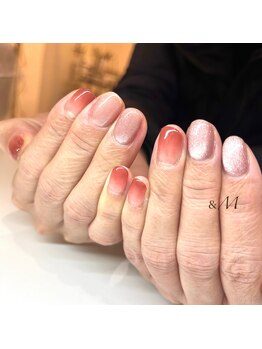 アンドエム(&M)/大人気！マグネットネイル