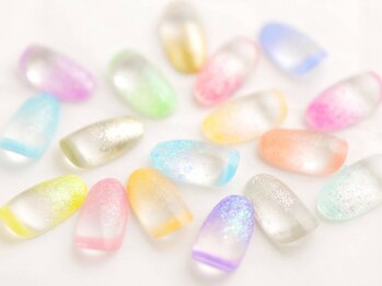 さくらやの写真/【キャンディグラデーションジェル1色新規￥4000】選べる20色が大人気♪プチプラでキラキラに変身◎