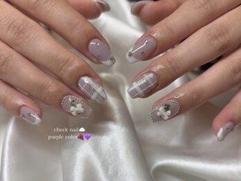 ピョルネイル 浦和(Byul Nail)/パープルチェック