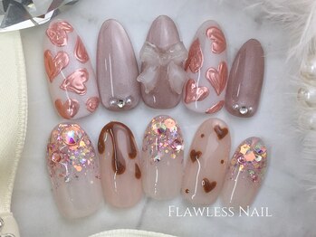 フローレスネイル 新宿西口店(FlawlessNail)/【定額アート】8000円