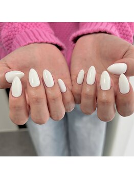 HOPE nail & lash/ホワイトワンカラー