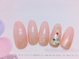 クリスマスネイル