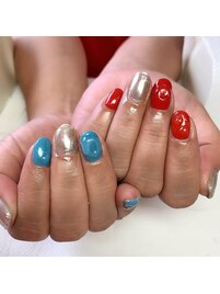 10本つけ放題ネイル
