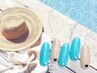 ジェル★一色塗りorグラデ★ストーン10粒★何色でもOK！