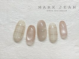 257.チェック マグネット ビー玉