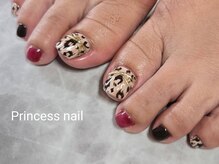 プリンセスネイル(Princess nail)/ヒョウ柄フット10,800