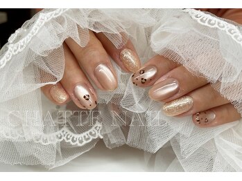 シャットネイル(CHATTE NAIL)/爪育デザインネイルCコース