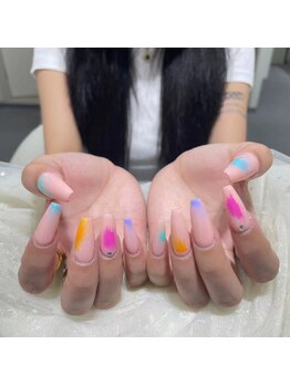 クイーンズビューティーサロン 歌舞伎町店(Queen's beauty salon)/ チップアートやり放題&つけ放題