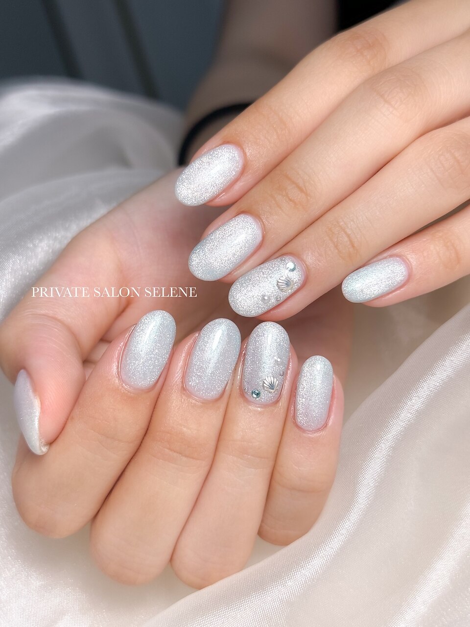 Giselle glitter Silver glitter×BK 39 2024年夏】ターコイズ Giselle glitter Silver glitter×BK 39 2024年夏】ターコイズ