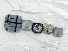 ネイルメゾン 池袋店(NAIL MAISON)/スノーチェック¥11000