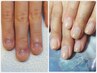 【HAND】深爪さん必見！自爪風スカルプで自然な手元に。