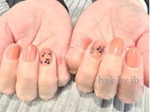 ハク ネイル バイジェービー 稲毛(hak nail byjb)/音符ネイル