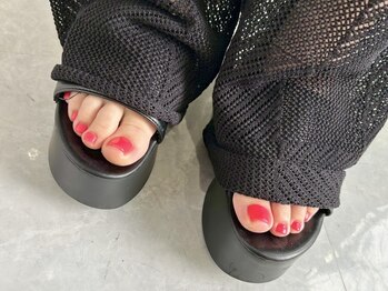 アムール(Amour)の写真/《ワンカラー/ニュアンス/アートまで幅広く取り扱い◎》トレンド感満載のデザインで足先までおしゃれに★