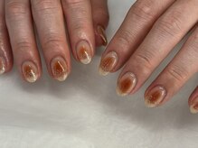 ネイルビジョルノ つくばみどりの店(Nail Begiorno)/持ち込みデザイン　チークネイル