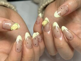 【Miku】イエローフレンチ¥10200