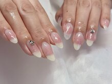 ネイルビジョルノ つくばみどりの店(Nail Begiorno)/チークネイル　かわいい