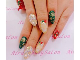 クリスマスネイル