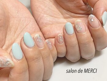 サロン ド メルシー(Salon de MERCI)/クリア感ネイル☆