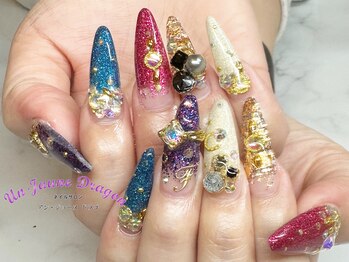 アン ジョーヌドラゴ/【ロングネイル】カラフルネイル