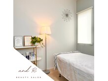 アンドアール(and R)の雰囲気(お一人様だけのプライベート空間のエステルームです♪)