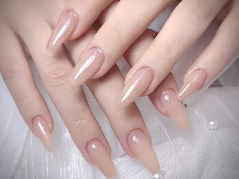 ブイピーネイル 新大久保(VP nail)/長さだし＆ワンカラー