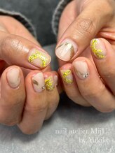 ネイル アトリエ ミジュ(nail atelier MijU)/ミモザネイル