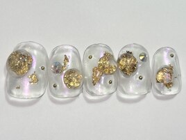 金箔オーロラストーン￥4500