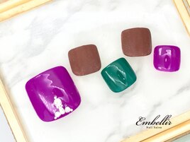 (678)ポイントマットネイル