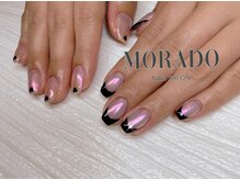 モラド(MORADO)/パウダーベース黒フレンチ