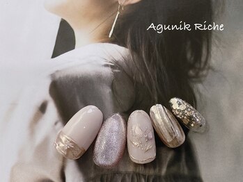 アグニークリッシェ(Agunik Riche)/【ニュアンスネイル】