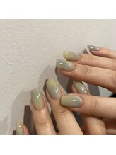 ヌア(nur.)/くすみブルー×イエローnuance