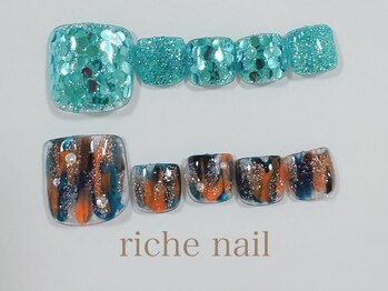 リッシュネイル 新百合ヶ丘店(riche nail)/Foot定額コース