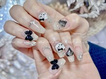 レアネイル 渋谷店(Le’a nail)/人気ワンホンkittyネイル