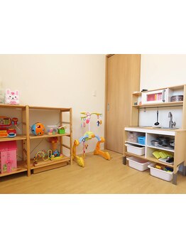 お子様同伴OKのサロン