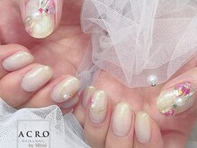 アクロネイル アンド アイ(ACRO NAIL&EYE)/リボンネイル