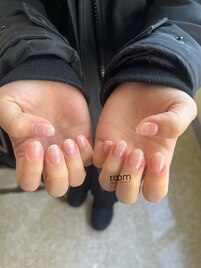 クリアネイル×自爪育成