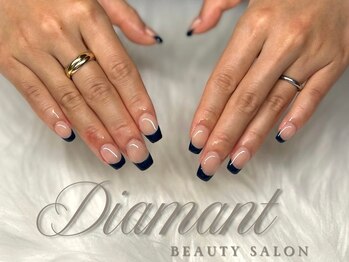 ディアマン(Diamant)/ネイビーフレンチ