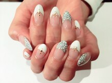 ナチュラルアップ ネイルアンドアイビューティー(Natural up)/フレンチアートネイル