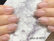 サロン ド メルシー(Salon de MERCI)/ラメフレンチ☆