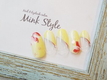 ミンクスタイル 恵比寿店(Mink Style)/ビビットイエローネイル