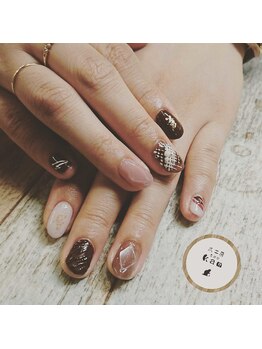 爪工房 コォム(kam)/春ネイル