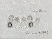 ネイルアート ジマー/クリアニュアンスコース¥6990