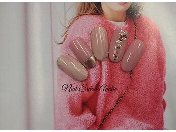 ネイルサロン アミティエ(Nail Salon Amitie)/□. *綺麗めnuance × Amitie *.