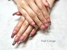 ネイルコテージ 新宿南口店(Nail cottage)/ラメグラデーション