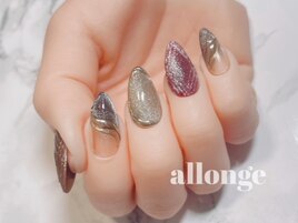 宝石ネイル☆