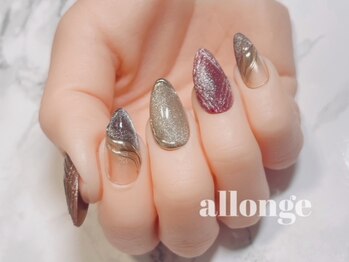 宝石ネイル☆