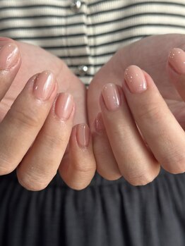 フラハ ネイル アンド アイ(Furaha Nail & Eye)/ナチュラルヌーディーカラー!