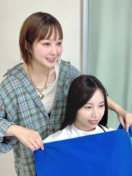 ビューティースタイル 横浜(BeautyStyle)の写真/【自分史上最高の自分に】パーソナルカラー診断でお肌の悩みも改善！色白肌や小顔に見せたい方必見！