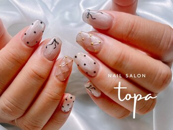 トパ(topa)/１０本アート×ワンホンネイル