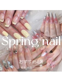 春ネイル　オススメ4選